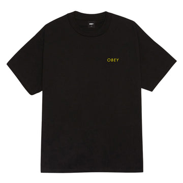 Obey Peace Brick T-Shirt - Black