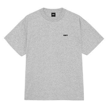 Obey Razor T-Shirt - Heather Grey