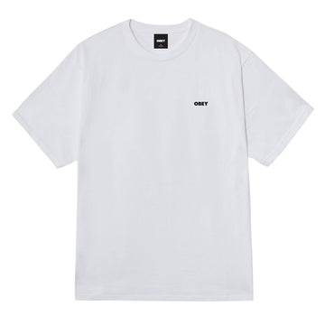 Obey Resistance Skull T-Shirt - White