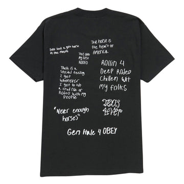 Obey Rodeo T-Shirt - Vintage Black