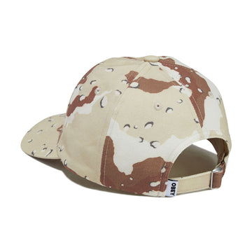 Obey Pigment Bold 6 Panel Snapback Hat - Sand Camo Multi