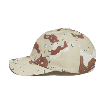 Obey Pigment Bold 6 Panel Snapback Hat - Sand Camo Multi