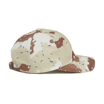 Obey Pigment Bold 6 Panel Snapback Hat - Sand Camo Multi