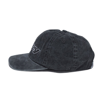 Obey Pigment Outline Delta 6 Panel Snapback Hat - Pigment Black