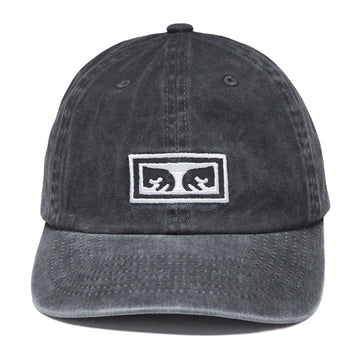 Obey Pigment Eyes 6 Panel Hat - Pigment Black