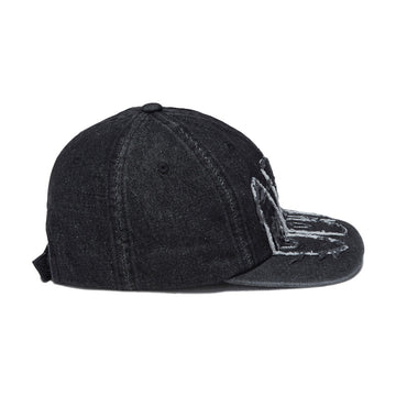 Obey Supernova 6 Panel Denim Hat - Faded Black