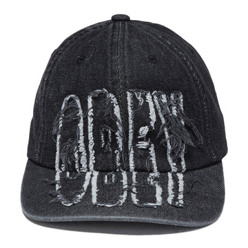 Obey Supernova 6 Panel Denim Hat - Faded Black