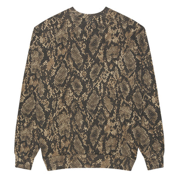 Obey Post Crew Sweatshirt - Dusty Vintage Rattle Snake