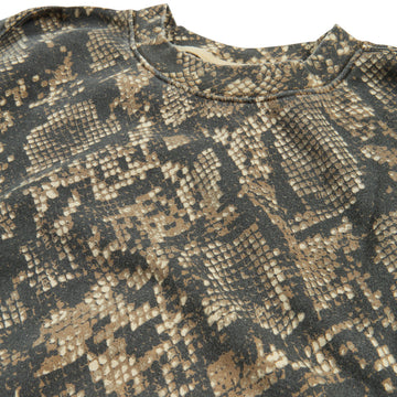 Obey Post Crew Sweatshirt - Dusty Vintage Rattle Snake
