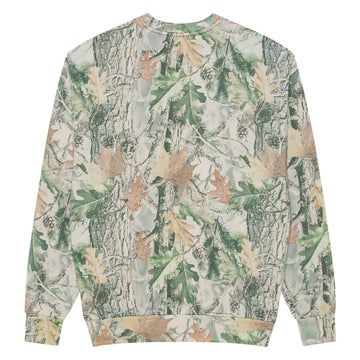 Obey Post Crew Sweatshirt - Dusty Vintage Wood Camo