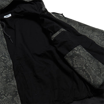 Obey Glen Zip Up Jacket - Grey Snake