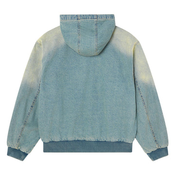 Obey Glen Zip Up Jacket - Indigo Archive Wash