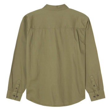Obey Frankie Long Sleeve Woven Shirt - Dusky Green