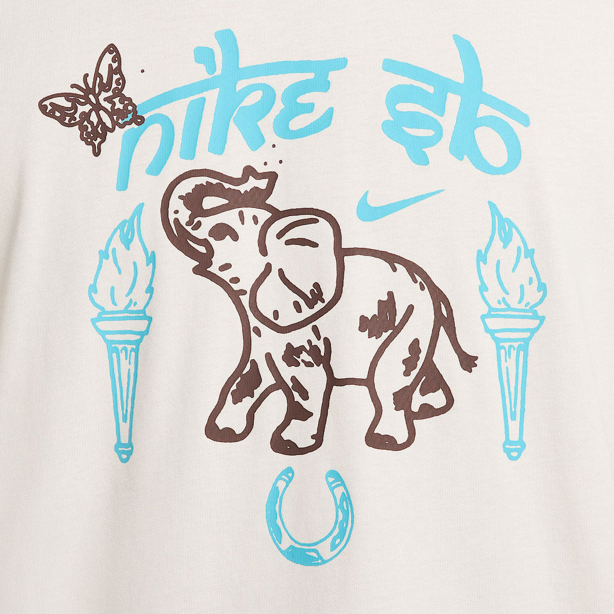 Nike SB M90 Elephant T-Shirt - Light Bone image 4