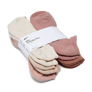 Nike Everyday Plus Cushioned 6 Pack Of Ankle Socks - Multi-Color II