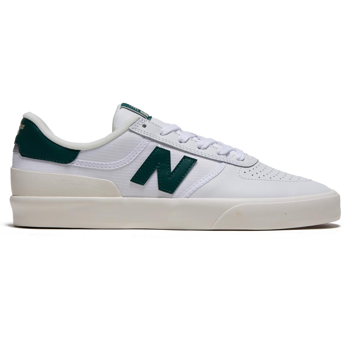 New Balance 272 Shoes - White/Green image 1