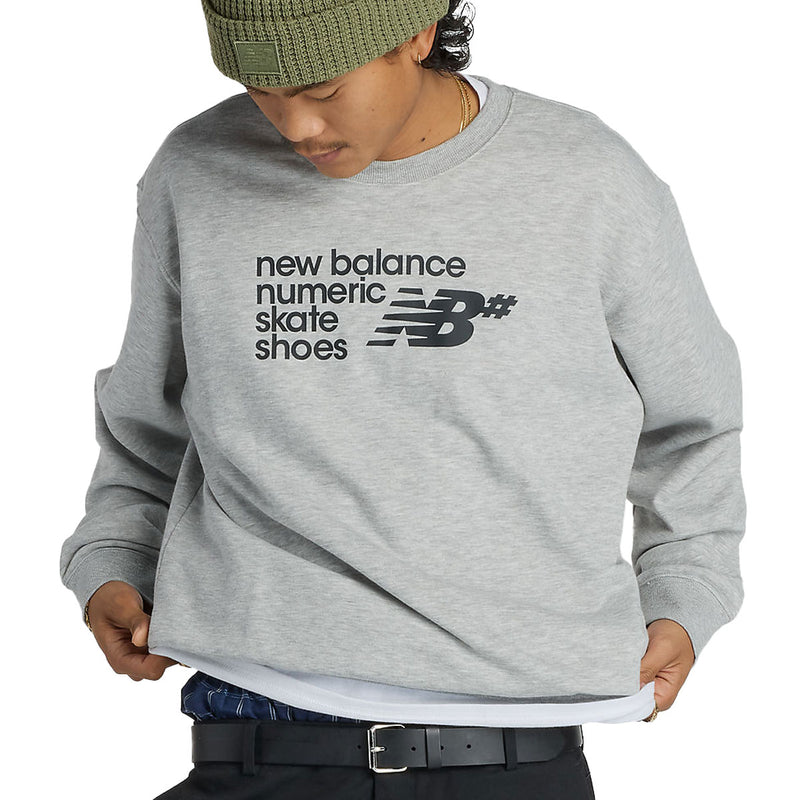 New Balance Numeric Logo Sweatshirt - Athletic Grey