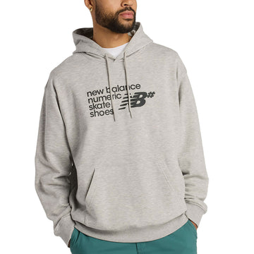 New Balance Numeric Logo Hoodie - Athletic Grey