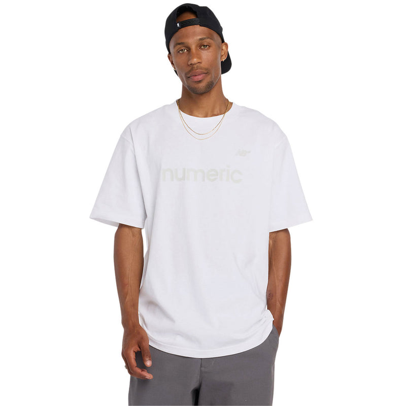 New Balance Numeric Cotton T-Shirt - White