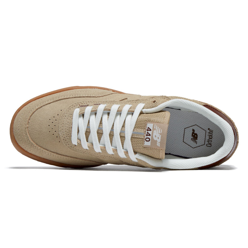 New Balance 440 V2 Shoes - Tan/Gum