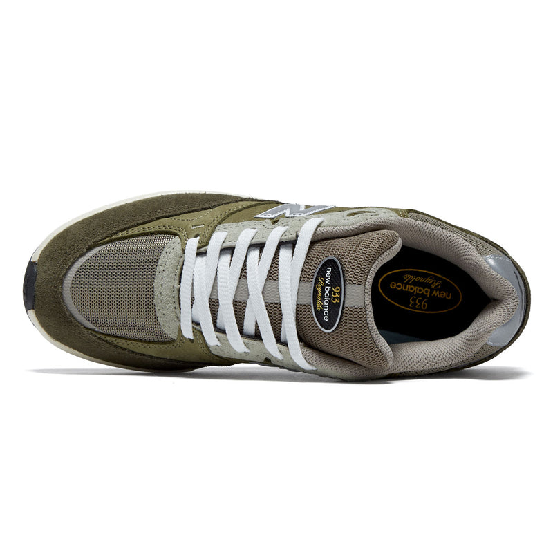 New Balance Andrew Reynolds 933 Shoes - Olivine