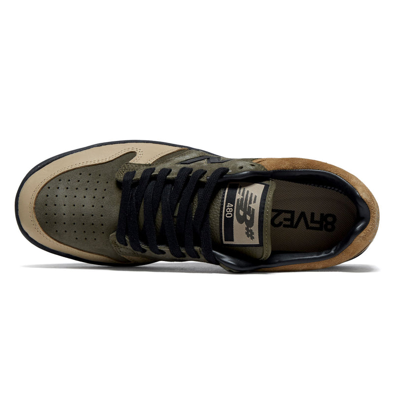 New Balance 480 Shoes - Olive