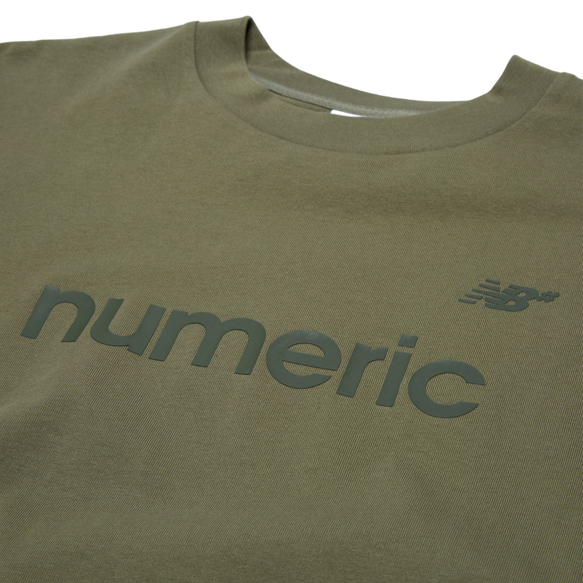 New Balance Numeric Cotton T-Shirt - Dark Olive image 2