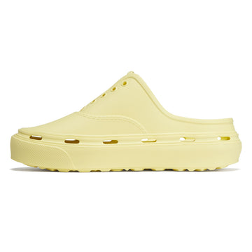 Vans Womens Authentic Foam Mule Shoes - Faded Yellow