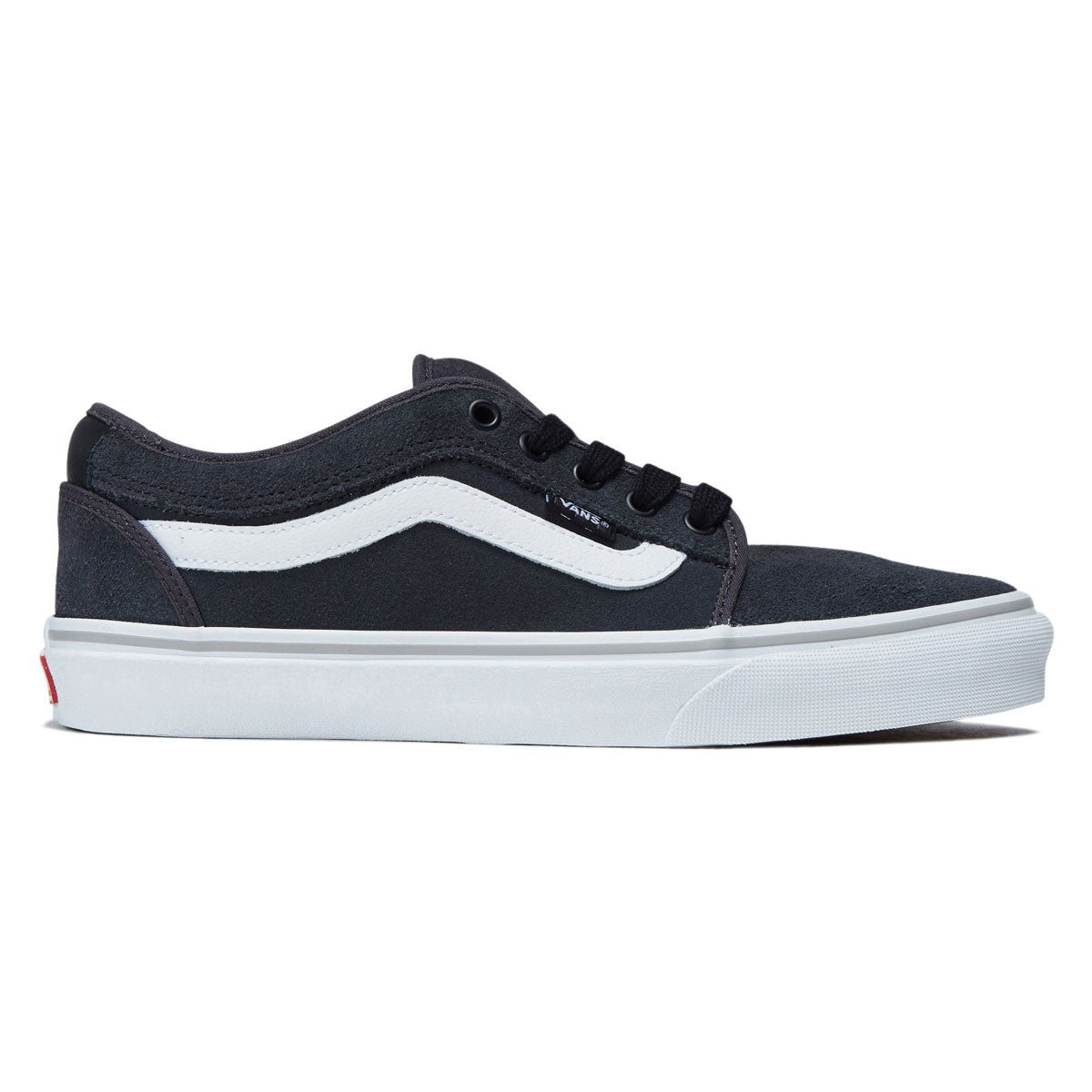 Vans Skate Chukka Low Sidestripe Shoes - Black/White – CCS