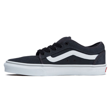 Vans Skate Chukka Low Sidestripe Shoes - Fat Lace Charcoal