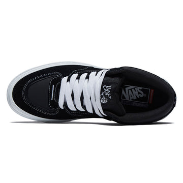 Vans Skate Half Cab Wafflecup Shoes - Black/White