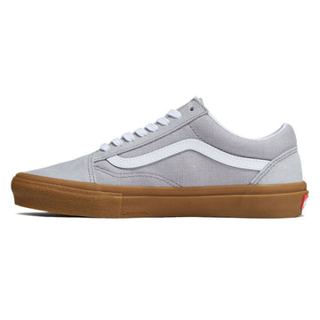 Vans Skate Old Skool Shoes - Crepe Light Gray/Gum