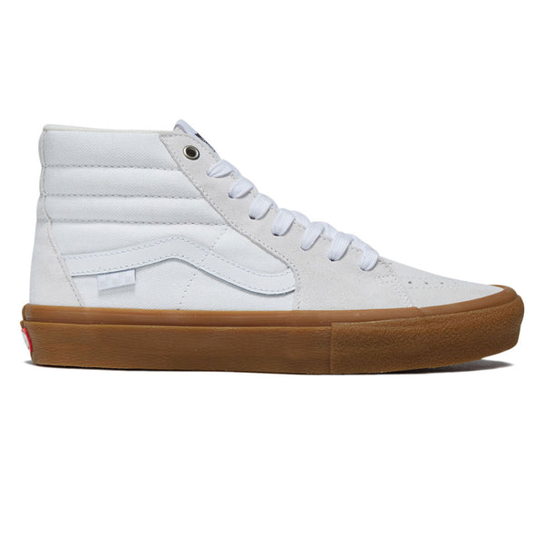 Vans Skate Sk8-Hi Shoes - Crepe White/Gum – CCS
