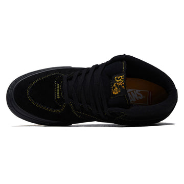 Vans Skate Half Cab Shoes - Black/Mustard