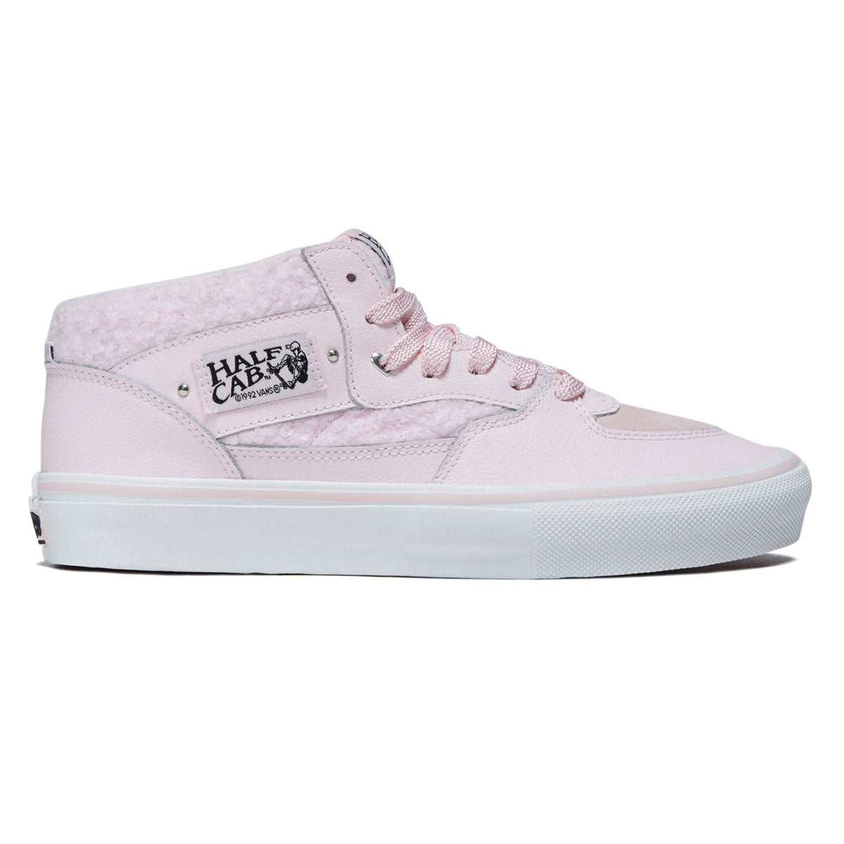 Vans Skate Half Cab Shoes - Pink/White – CCS