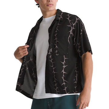 Vans Van Doren Printed Camp Shirt - Black