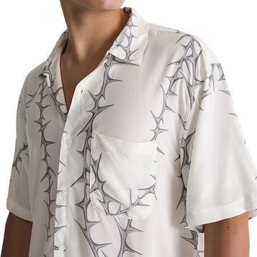 Vans Van Doren Printed Camp Shirt - White