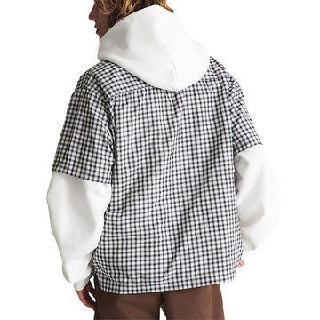 Vans Larkspur Mini Plaid Shirt - White/Black