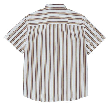 Vans Lawson Stripe Shirt - White/Potting Soil
