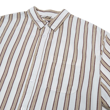 Vans Lawson Stripe Shirt - White/Potting Soil