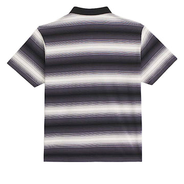 Vans Molino Shadow Stripe Polo Shirt - Steel Shadow