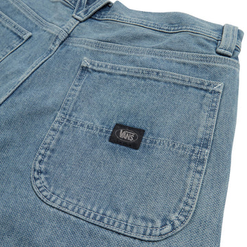 Vans Chore Loose Denim Shorts - Stonewash Blue