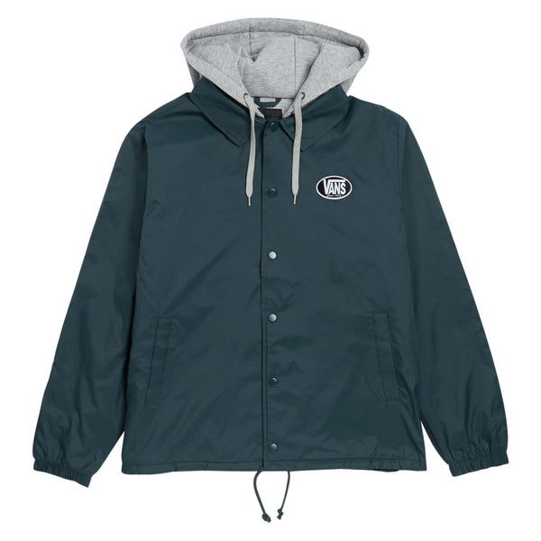 Vans Torrey Hooded Coaches Jacket - Mystic Moss – CCS