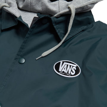 Vans Torrey Hooded Coaches Jacket - Mystic Moss