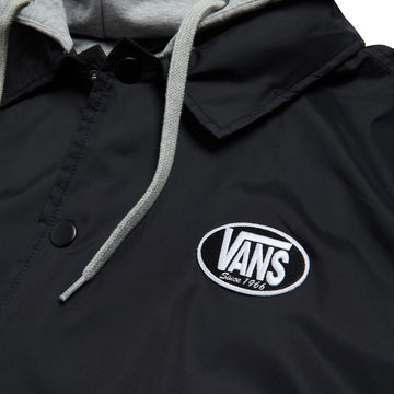 Vans Torrey Hooded Coaches Jacket - Black