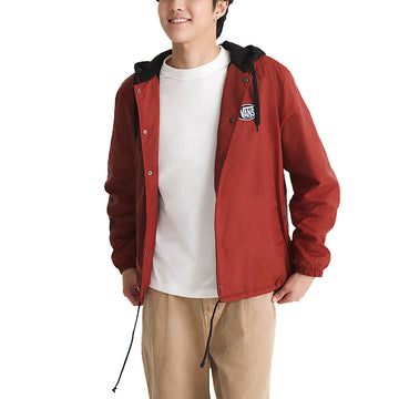 Vans Torrey Hooded Coaches Jacket - Poppy Ember