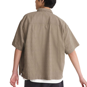Vans Larkspur Textured Solid Shirt - Bungee Cord