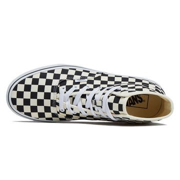 Vans Authentic Hi 2.0 Shoes - Checkerboard Black/True White