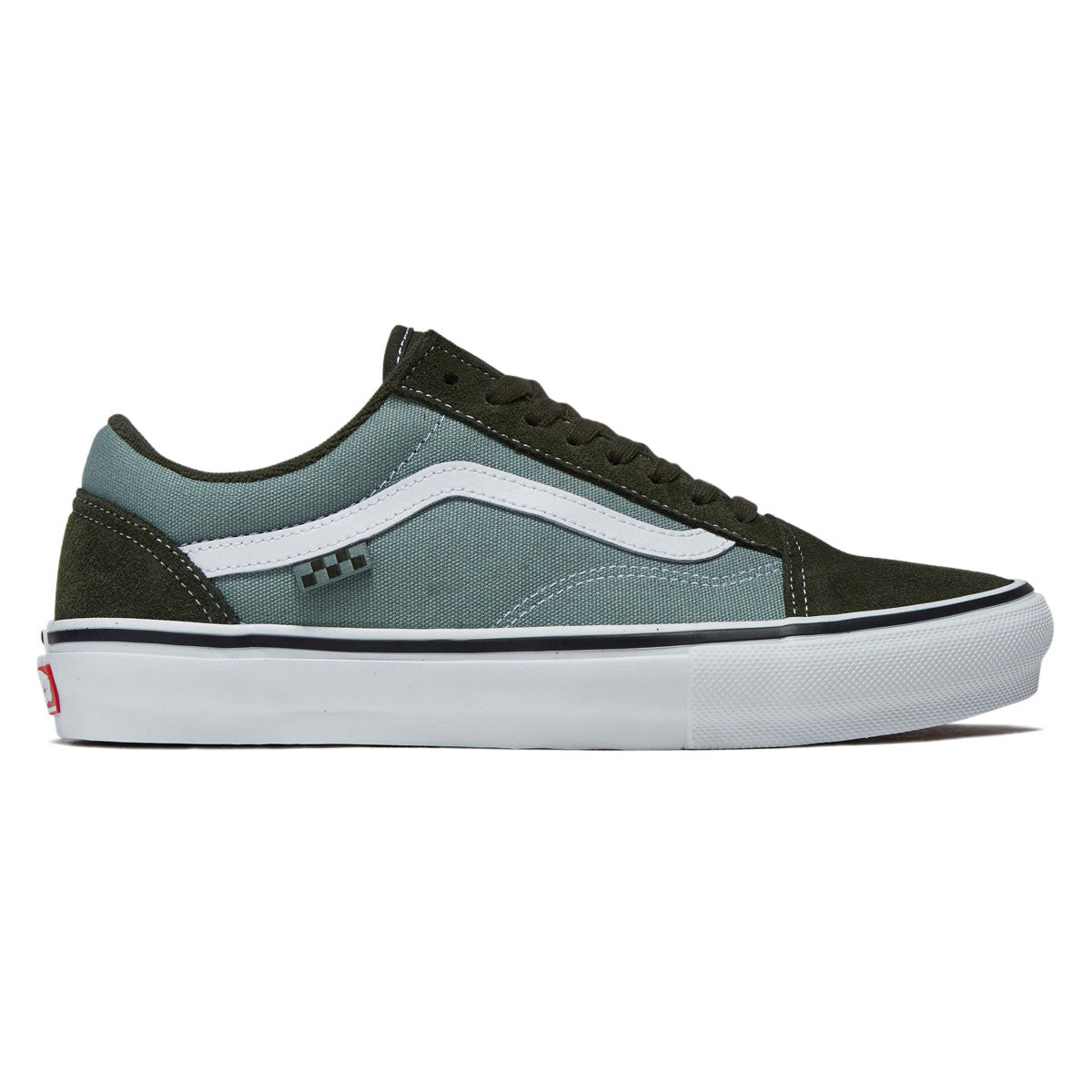 Vans Skate Old Skool Shoes - Cracked Leather Black/Purple – CCS