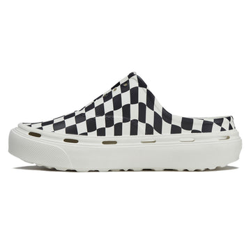 Vans Authentic Foam Mule Shoes - Checkerboard Black/Marshmallow